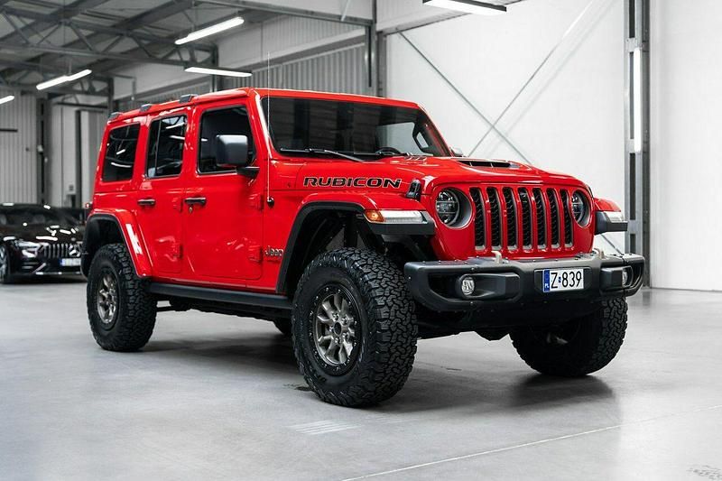 Używany Jeep Wrangler Unlimited SRT 2021 Czerwony SUV