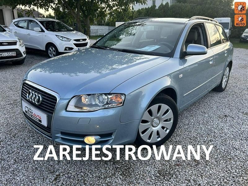 Niebieski Używany 2007 Audi A4 Kombi | 15 900 zł (Uczciwa cena) - Obraz 1/4