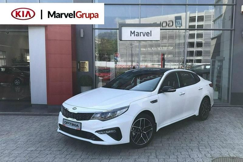 Używany Kia Optima GT-Line 136 KM (100 kW) 2018 Biały Sedan/Limuzyna