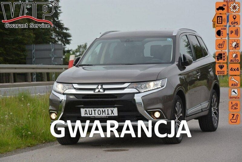 Brązowy Używany 2018 Mitsubishi Outlander SUV | 61 382 zł (Dobra cena) - Obraz 1/4