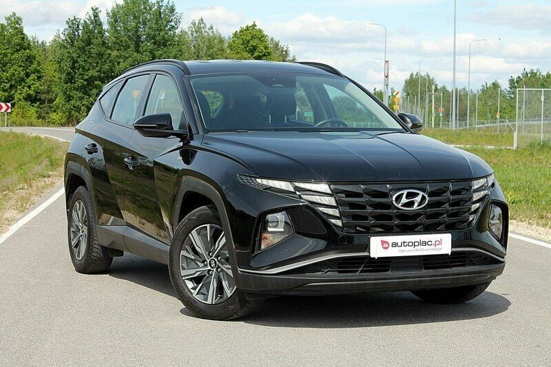 Czarny (metalik) Używany 2021 Hyundai Tucson SUV | 87 999 zł (Uczciwa cena) - Obraz 1/4