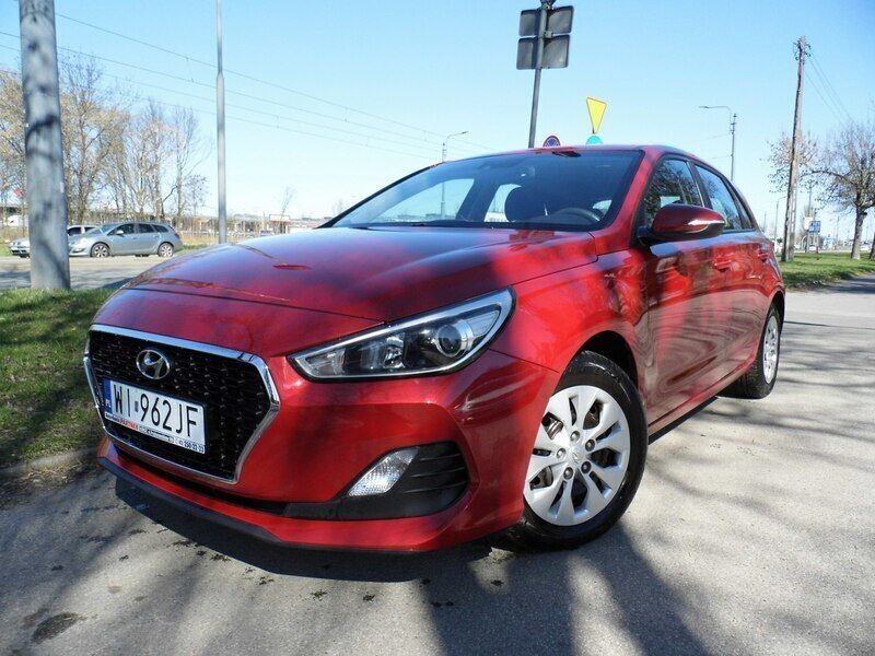 Czerwony Używany 2019 Hyundai i30 Hatchback | 45 900 zł (Uczciwa cena) - Obraz 1/4