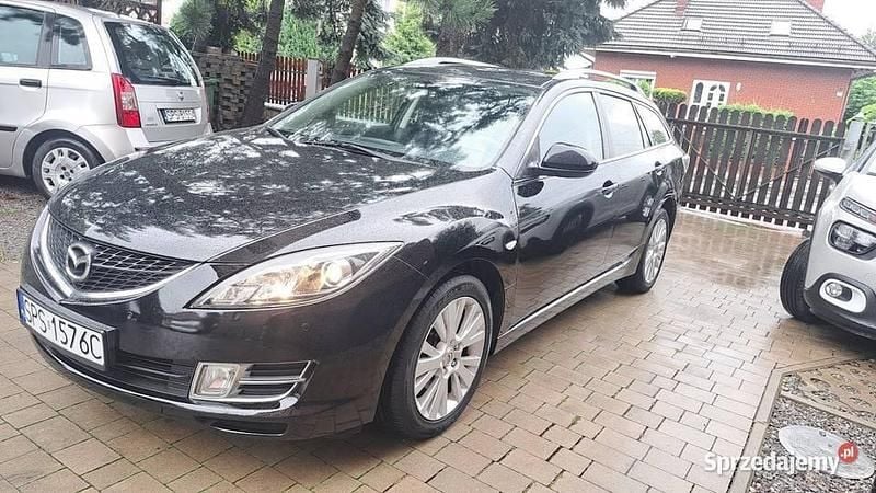 Czarny Używany 2008 Mazda 6 Dynamic Kombi | 17 500 zł (Dobra cena) - Obraz 1/4