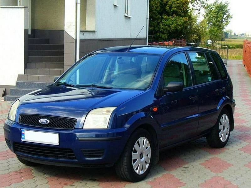 Niebieski ciemny Używany 2003 Ford Fusion Hatchback | 12 600 zł - Obraz 1/1
