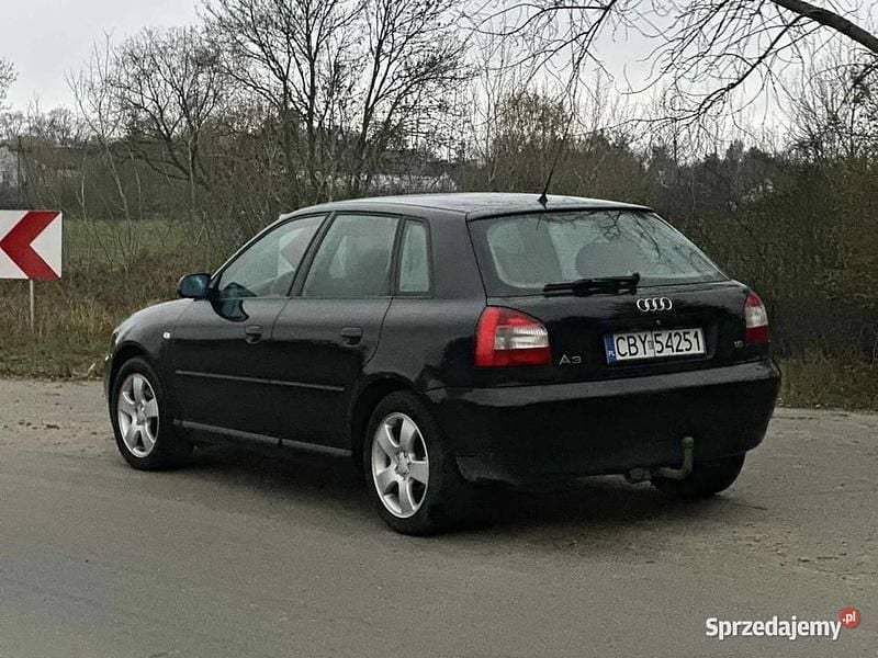 Czarny Używany 2000 Audi A3 Hatchback | 5800 zł (Uczciwa cena) - Obraz 1/2