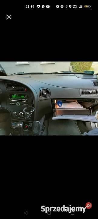 Używany Saab 9-5 2008 Srebrny Sedan/Limuzyna