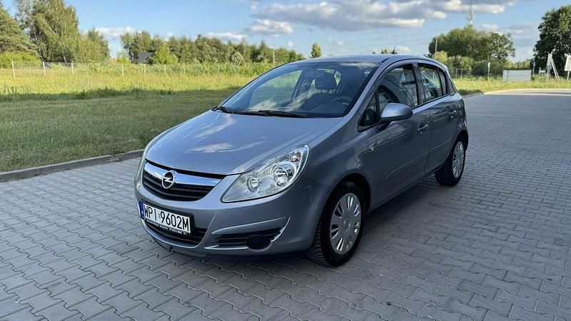 Szary (metalik) Używany 2007 Opel Corsa Hatchback | 9900 zł (Uczciwa cena) - Obraz 1/4