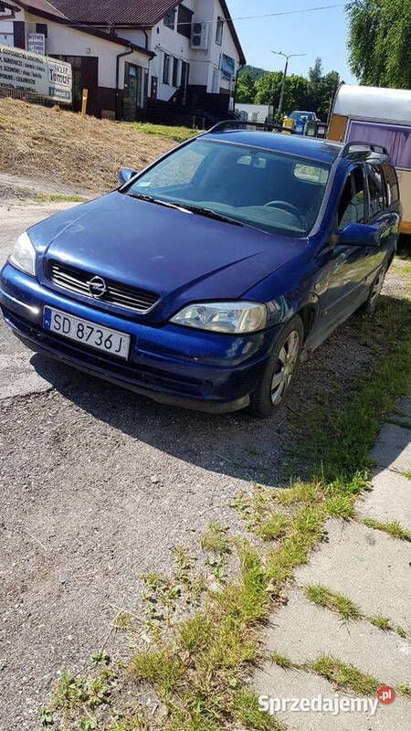Fioletowy Używany 2003 Opel Astra Kombi | 1400 zł (Dobra cena) - Obraz 1/2