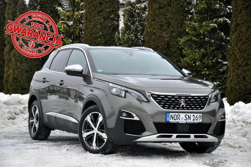 Zielony Używany 2017 Peugeot 3008 GT SUV | 72 900 zł (Super Cena) - Obraz 1/4