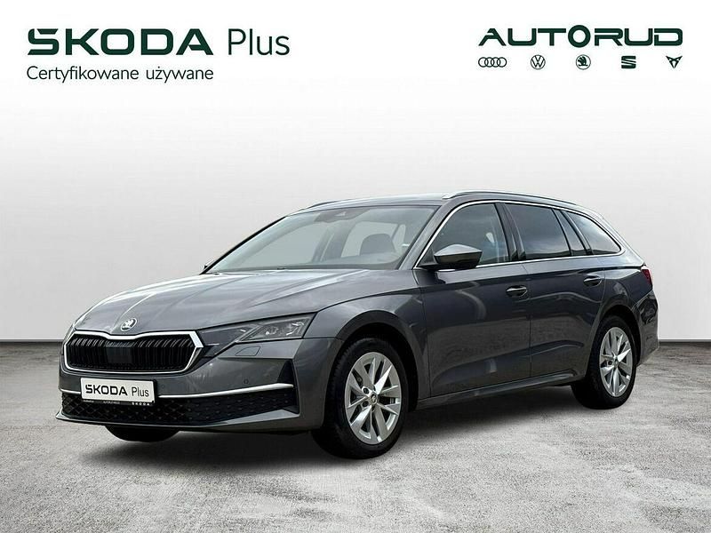 Szary Używany 2024 Skoda Octavia Selection Kombi | 107 900 zł (Dość drogi) - Obraz 1/4