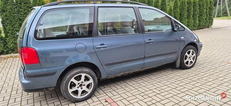 Niebieski Używany 2004 VW Sharan Minivan | 2750 zł - Obraz 1/4