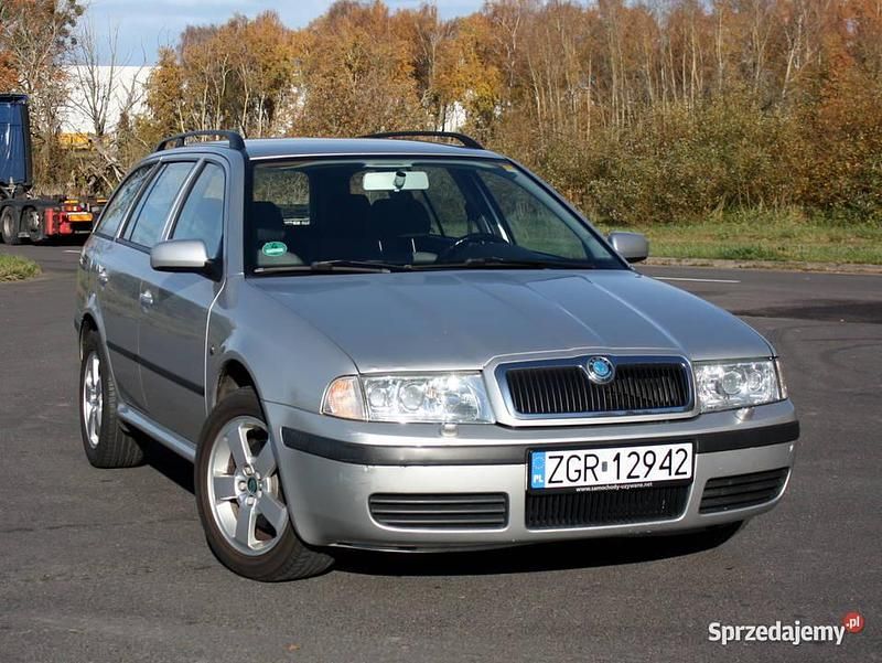 Srebrny Używany 2003 Skoda Octavia Kombi | 7900 zł (Uczciwa cena) - Obraz 1/4