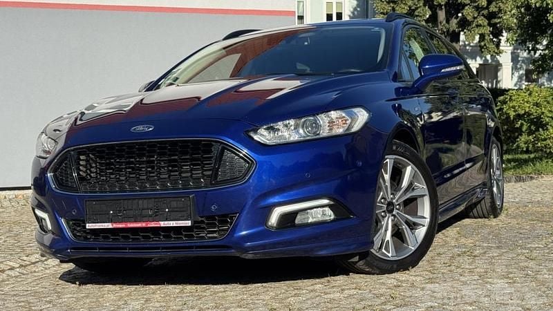 Niebieski Używany 2016 Ford Mondeo ST-Line Kombi | 52 900 zł (Uczciwa cena) - Obraz 1/4