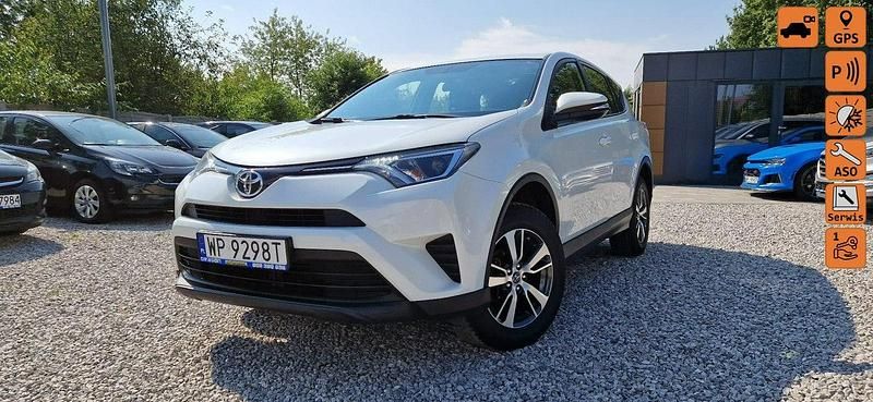 Biały Używany 2017 Toyota RAV4 SUV | 57 900 zł (Super Cena) - Obraz 1/4