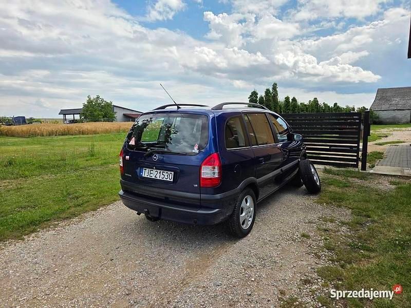 Niebieski Używany 2003 Opel Zafira Minivan | 7500 zł (Dość drogi) - Obraz 1/4