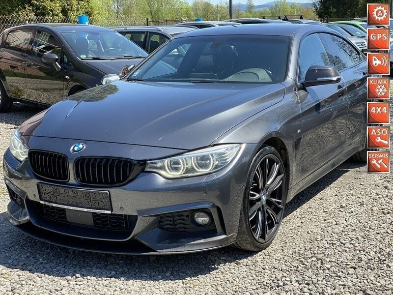 Szary Używany 2015 BMW 420 M Performance Sedan/Limuzyna | 93 700 zł - Obraz 1/4