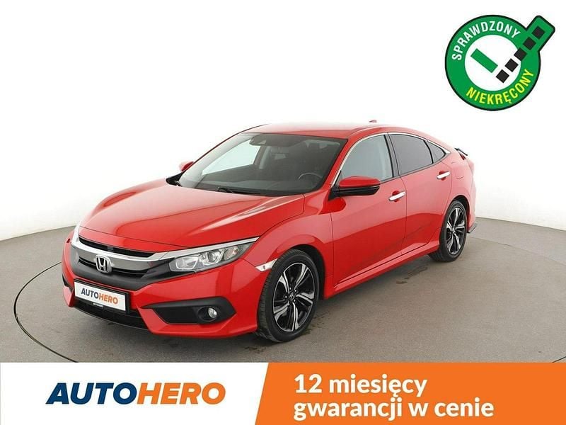Czerwony Używany 2017 Honda Civic Sedan/Limuzyna | 66 700 zł (Uczciwa cena) - Obraz 1/3