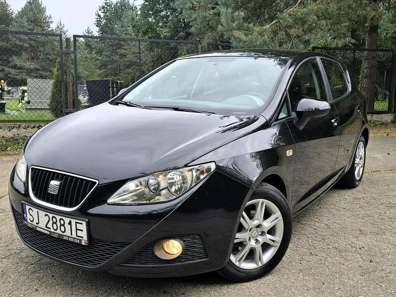 Czarny (metalik) Używany 2009 Seat Ibiza Hatchback | 18 990 zł (Dość drogi) - Obraz 1/4