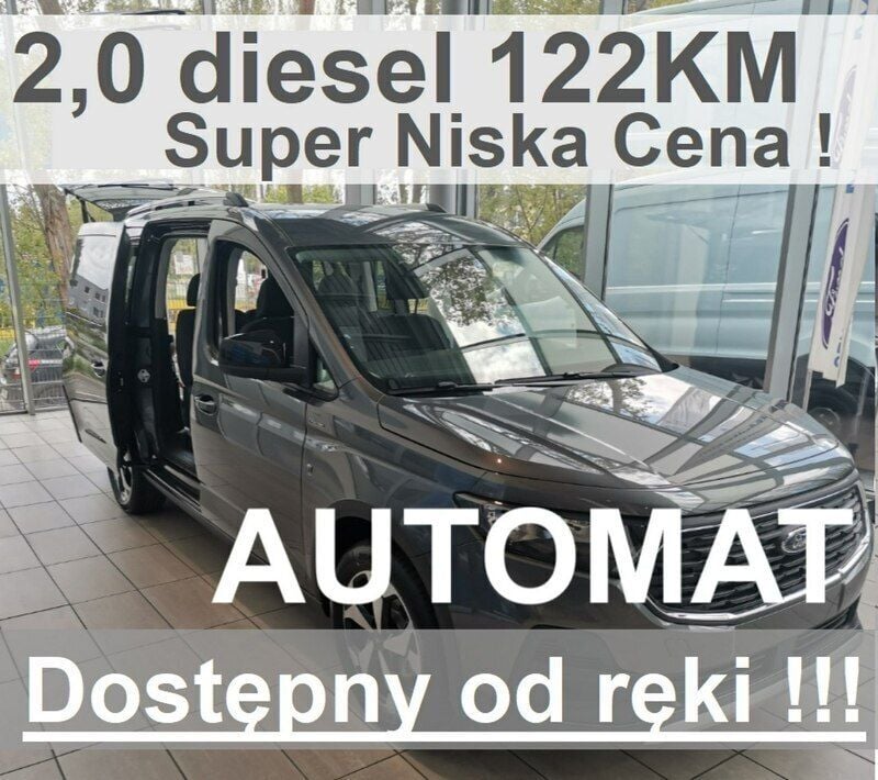 Szary Używany 2024 Ford Tourneo Connect Active Minivan | 153 627 zł (Dość drogi) - Obraz 1/4