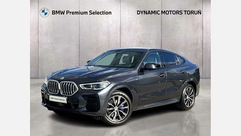 Używany BMW X6 Shadowline 340 KM (250 kW) 2022 Szary arktyczny z brylantowym połyskiem metalizowany SUV