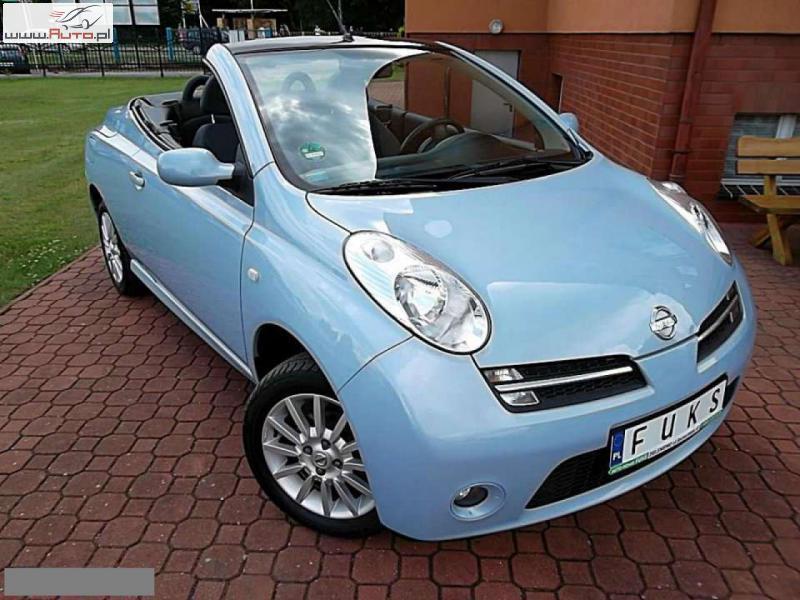 Sprzedany Nissan Micra 1,4i Cabrio Karm., używany 2006, km