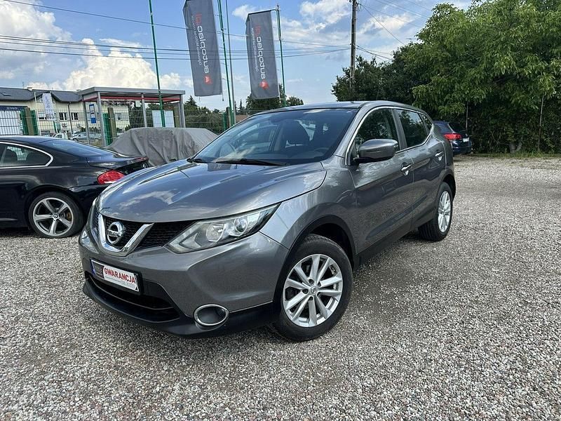 Szary Używany 2016 Nissan Qashqai SUV | 47 700 zł (Uczciwa cena) - Obraz 1/4