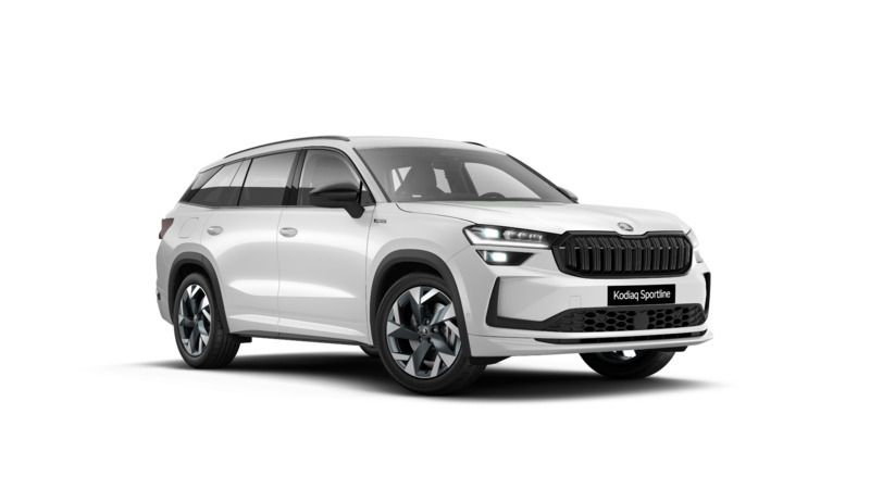 Biel moon metalizowany Nowe 2025 Skoda Kodiaq SportLine SUV | 254 800 zł (Dość drogi) - Obraz 1/4