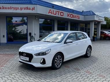 Biały Używany 2018 Hyundai i30 Hatchback | 46 900 zł (Uczciwa cena) - Obraz 1/4
