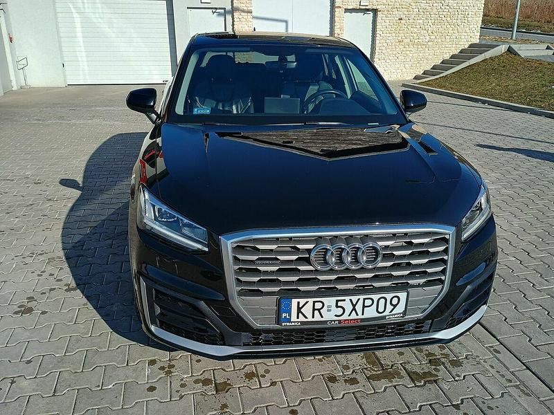 Czarny Używany 2018 Audi Q2 Sport SUV | 89 500 zł - Obraz 1/4