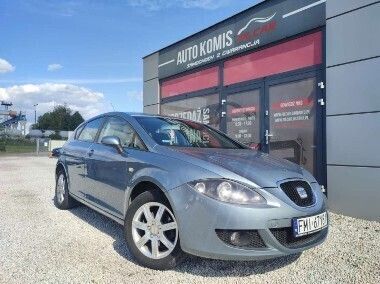 Niebieski Używany 2007 Seat Leon Hatchback | 12 700 zł (Uczciwa cena) - Obraz 1/4