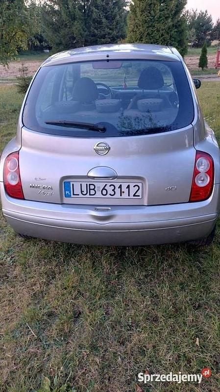 Srebrny Używany 2006 Nissan Micra Hatchback | 7300 zł (Drogi) - Obraz 1/4