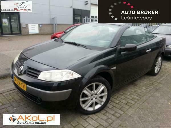 Czarny Używany 2004 Renault Mégane Cabriolet Kabriolet | 16 100 zł - Obraz 1/4