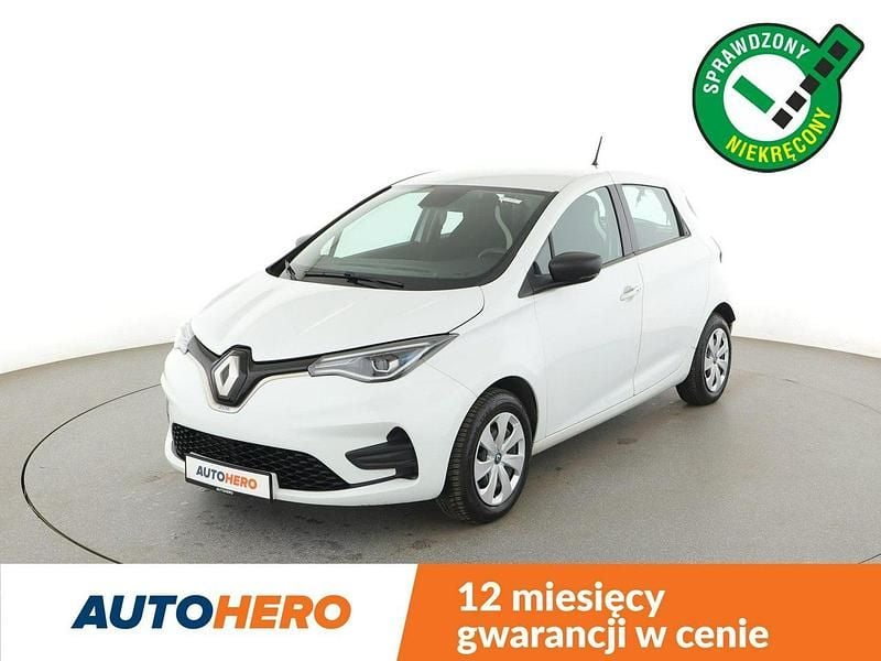 Biały Używany 2020 Renault Zoe Hatchback | 52 500 zł - Obraz 1/3