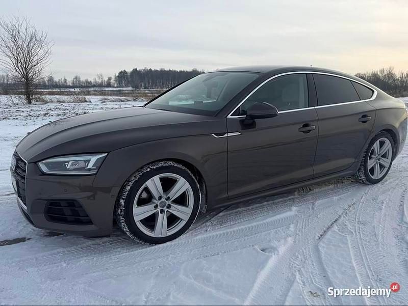 Używany Audi A5 Sportback 190 KM (139 kW) 2018 Brązowy Hatchback