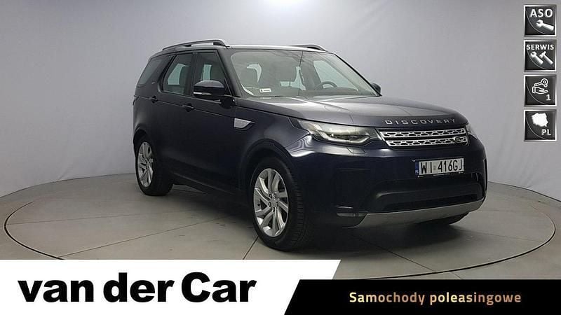 Granatowy Używany 2017 Land Rover Discovery 5 HSE SUV | 119 900 zł (Uczciwa cena) - Obraz 1/4