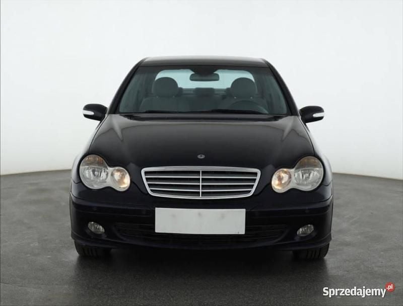 Niebieski Używany 2004 Mercedes C180 Sedan/Limuzyna | 14 999 zł - Obraz 1/4