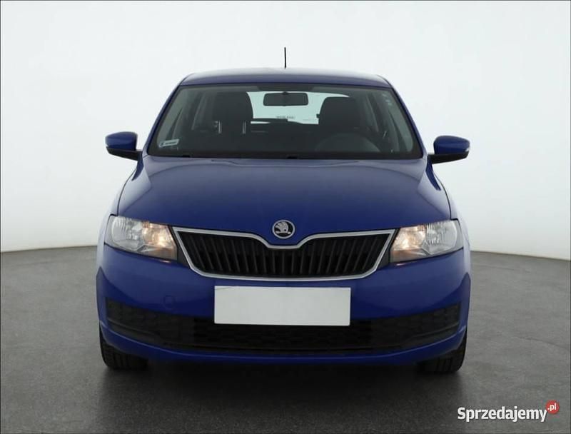 Niebieski Używany 2018 Skoda Rapid Hatchback | 33 999 zł (Dobra cena) - Obraz 1/4