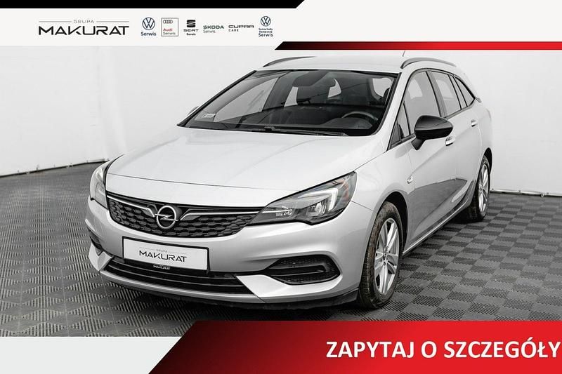 Srebrny Używany 2021 Opel Astra Edition Kombi | 37 850 zł (Dobra cena) - Obraz 1/4