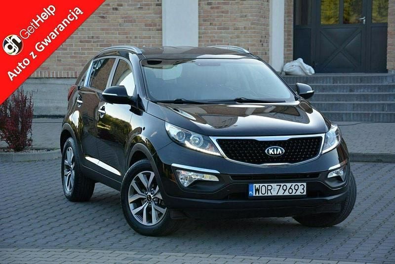 Czarny Używany 2014 Kia Sportage SUV | 41 900 zł (Dobra cena) - Obraz 1/4