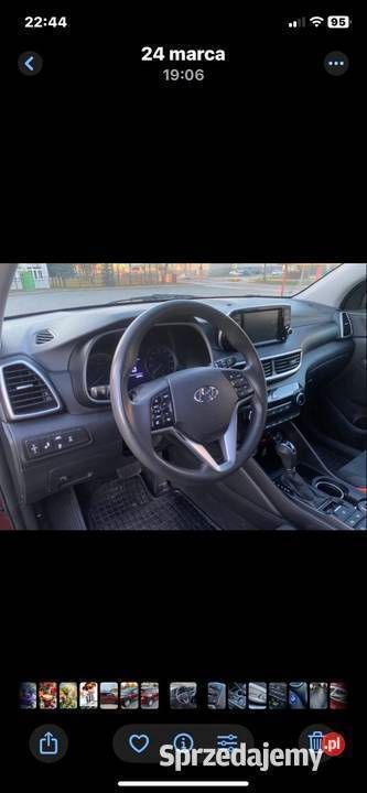 Bordowy Używany 2019 Hyundai Tucson SUV | 65 000 zł (Super Cena) - Obraz 1/4
