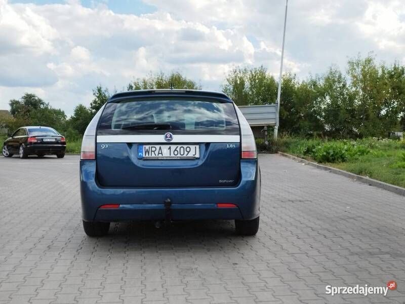 Używany Saab 9-3 2008 Niebieski Sedan/Limuzyna