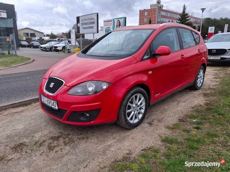 Czerwony Używany 2011 Seat Altea XL Minivan | 12 900 zł (Dobra cena) - Obraz 1/4