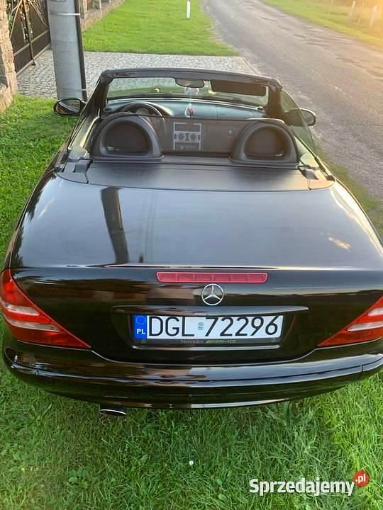 Czarny Używany 2000 Mercedes SLK200 Kabriolet | 16 500 zł - Obraz 1/4