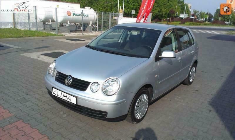 Srebrny (metalik) Używany 2004 VW Polo Hatchback | 14 800 zł (Drogi) - Obraz 1/4