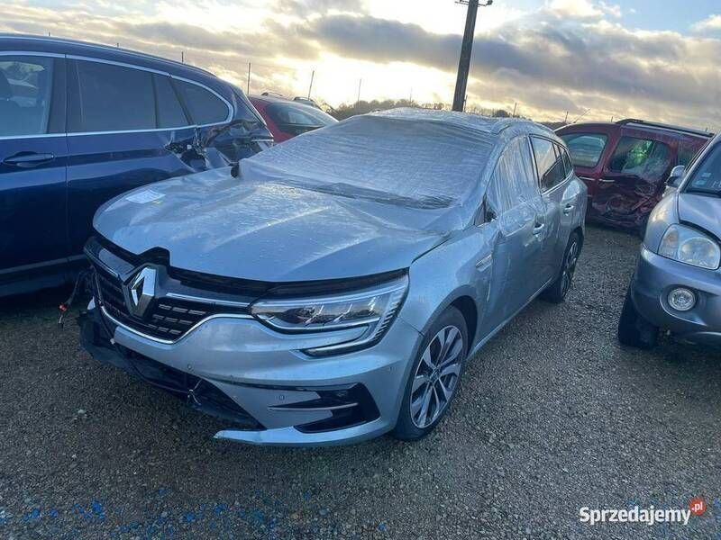 Niebieski Używany 2021 Renault Mégane IV Intens Kombi | 22 200 zł - Obraz 1/4