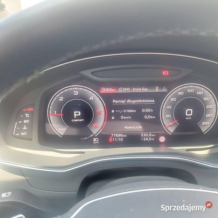 Używany Audi A6 2022 Czarny Sedan/Limuzyna