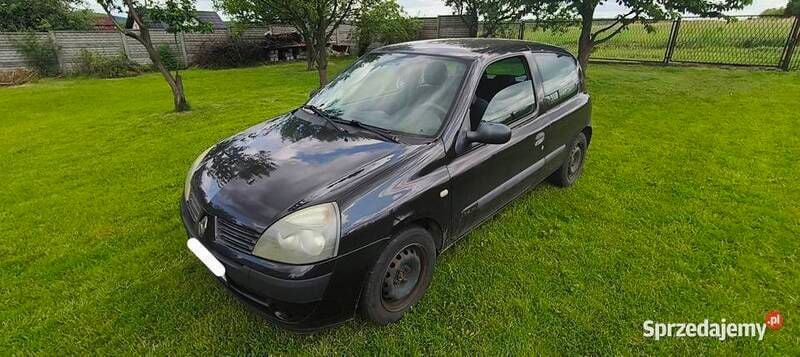 Czarny Używany 2004 Renault Clio II Dynamique Hatchback | 3277 zł (Dobra cena) - Obraz 1/4