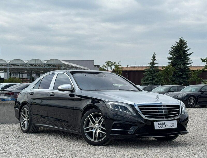 Czarny (metalik) Używany 2015 Mercedes S400 Sedan/Limuzyna | 249 900 zł - Obraz 1/4