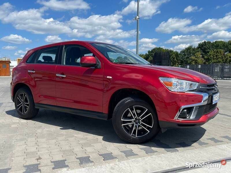 Czerwony Używany 2017 Mitsubishi ASX SUV | 61 900 zł (Dość drogi) - Obraz 1/4