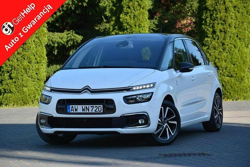 Biały Używany 2019 Citroën C4 SpaceTourer Exclusive Minivan | 47 900 zł (Uczciwa cena) - Obraz 1/4
